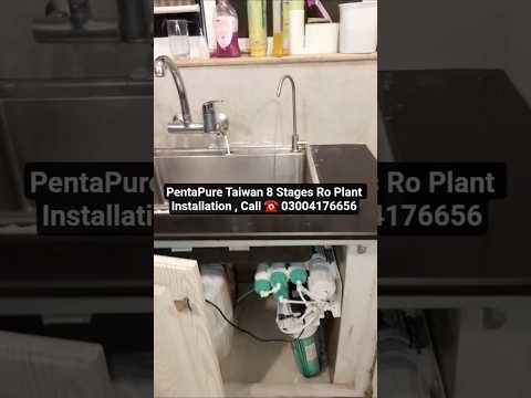 PentaPure Taiwan 8 Stages Ro Plant - Best Home Water Filter Brand in Pakistan #rosystem