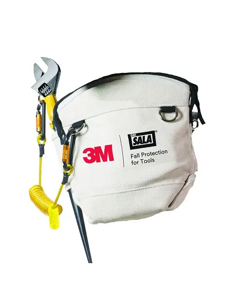 3M™ DBI-SALA® Utility Pouch with Zipper, White – Dakota Riggers & Tool Supply, Inc.