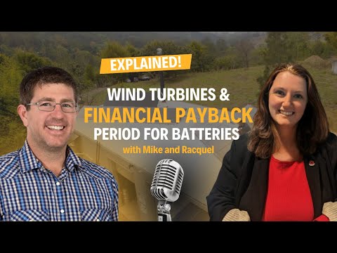 Exploring Wind Turbines and Battery Payback Periods
