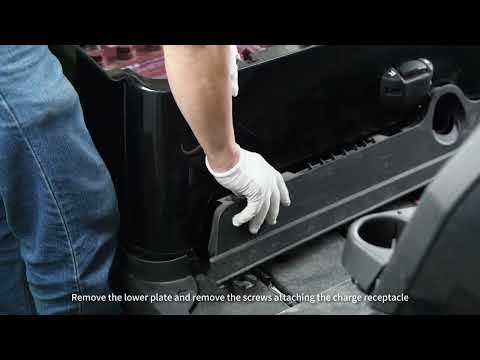 Drive-up Golf Cart Charger DC Receptacle Removal Display Video