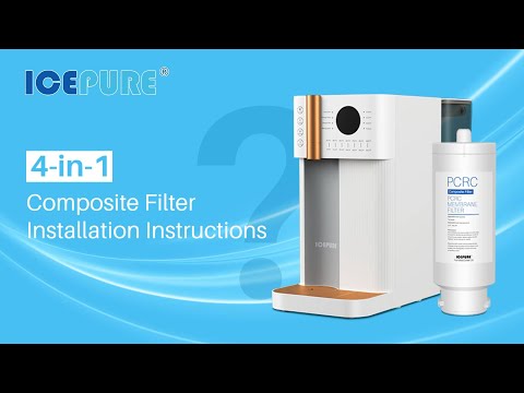How to Install Countertop Reverse Osmosis Water Filtration System WFC002