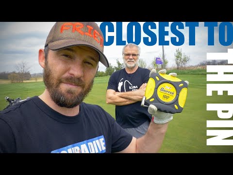 Closest to the Pin on our Backyard Golf Course