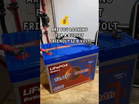 Cheap 12V LiFePO4 Battery #theoffgridmountainhomestead #lithiumbattery #youtubeshorts #12voltbattery