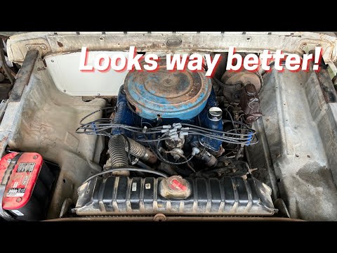 1974 F350-Wire Tucking the dually!