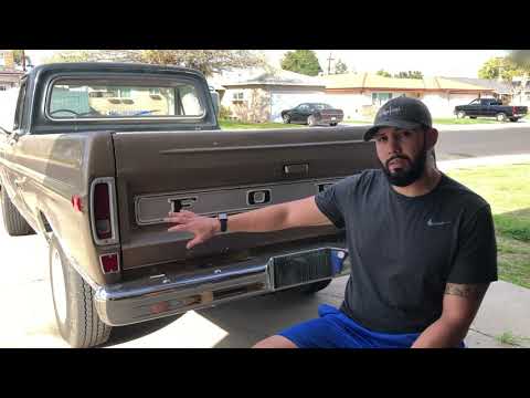 1970 F250-Tailgate repair