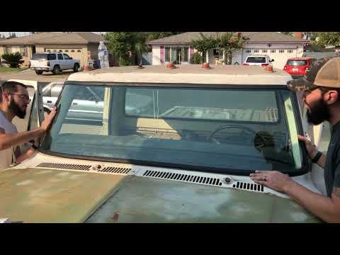 1974 F350-Windshield gasket replacement/cab roof lights