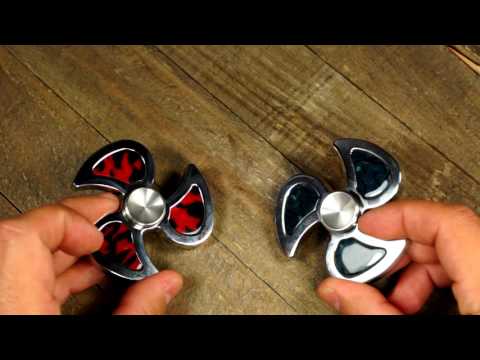 Stainless Steel Swirl Fidget