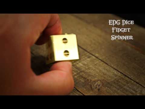 EDC DICE FIDGET SPINNER