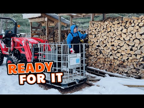 Record Cold on the Way — Boiler Wood Ready