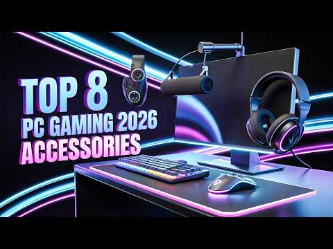 Top 8 Best Gaming Accessories For PC 2026! ✅