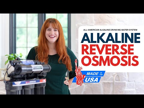 Get Alkaline Drinking Water - All American Reverse Osmosis System #drinkingwater #cleanwater