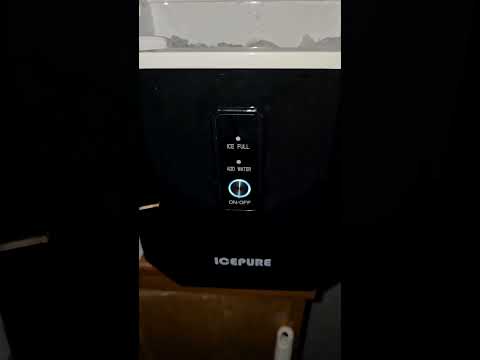 Real Customer Shows Nugget Ice from Countertop Ice Maker | Soft & Chewable Ice