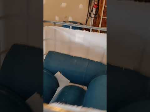 home made pig feeder
