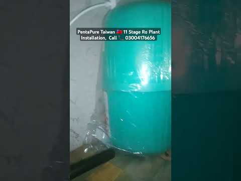 PentaPure 11 Stages Ro Plant Installation Video  - Best Ro Water Filter in Pakistan