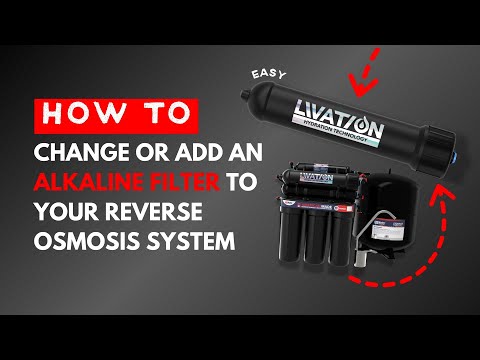 How To Change/Add A Livation Alkaline Filter To Your Reverse Osmosis