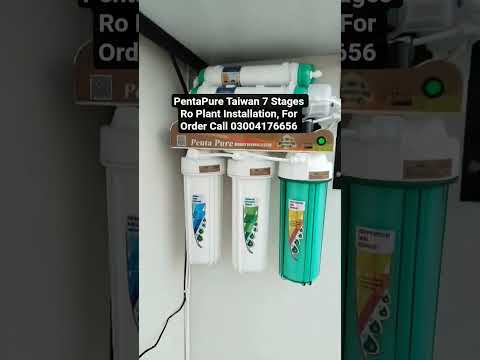 PentaPure Taiwan 7 Stages Ro Plant Installation at Home - Best Home Water Filter system