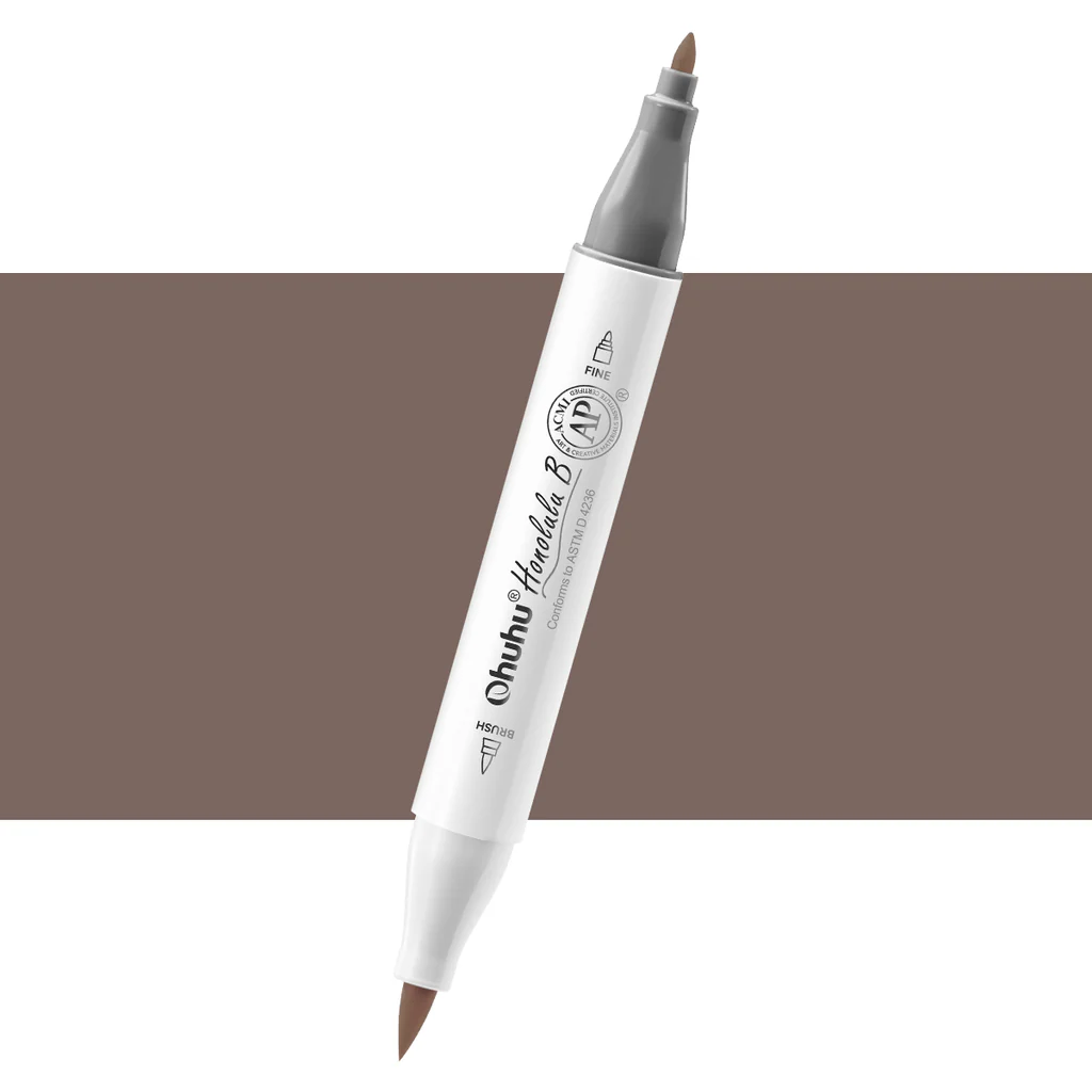 Ohuhu Honolulu B E513 (Replace YR95) Individual Marker, Brush & Fine