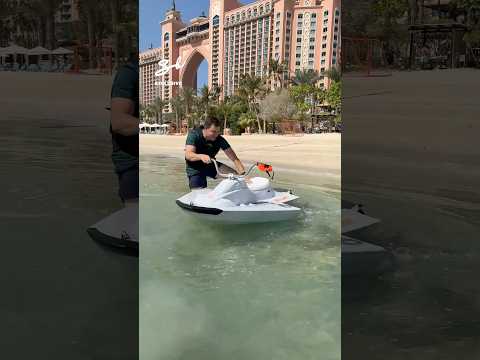 The World's First Transforming Electric Jet Ski 😱 #jetskis #sea #vehicles