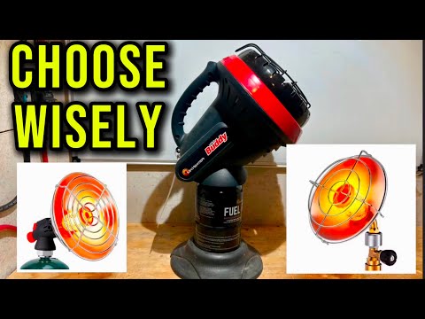 SAFE Portable Propane Heater  | Mr. Heater 3,800 BTU Little Buddy Portable Radiant Propane Heater