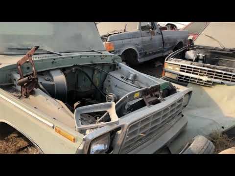 1974 F350-Junkyard parts hunt 4