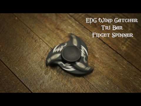 EDC WIND CATCHER TRI BAR FIDGET SPINNER