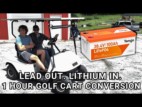 Transform Your Golf Cart: Switching from Lead to Lithium Batteries with Temgo