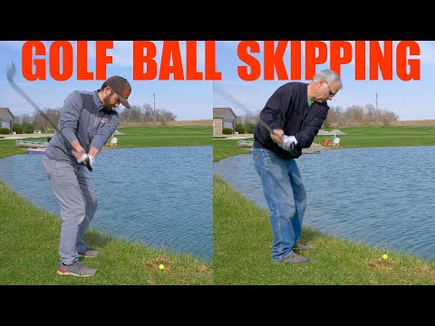 Golf Ball Skipping Challenge