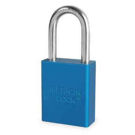 American Lock Blue Aluminum LOTO Padlock – Dakota Riggers & Tool Supply, Inc.