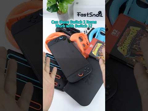 Can these Switch 2 Items Work with Switch 1?  #nintendoswitch2 #nintendoswitch #gamingaccessories