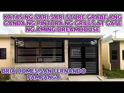 57 SQM SMALL HOUSE w/ 1 BEDROOM KATAS NG SARI-SARI STORE GRABE GANDA NG PINTURA NG GRILLS AT GATE