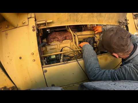Caterpillar 966C injection pump problem.