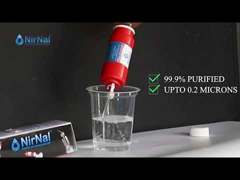 Basic Travel Bottle Filter | NirNal Water Filter |