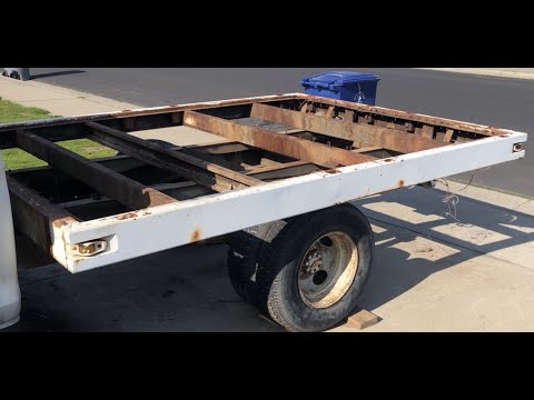 1974 F350-Flatbed removal(part 1)