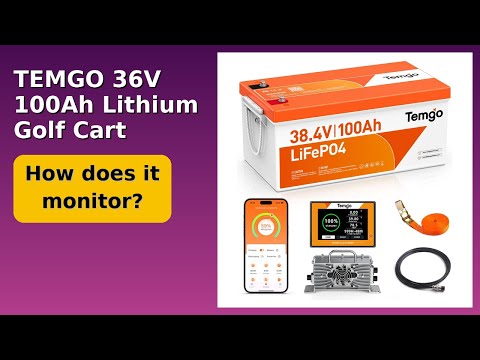REVIEW (2026): TEMGO 36V 100Ah Lithium Golf Cart Battery. Features.