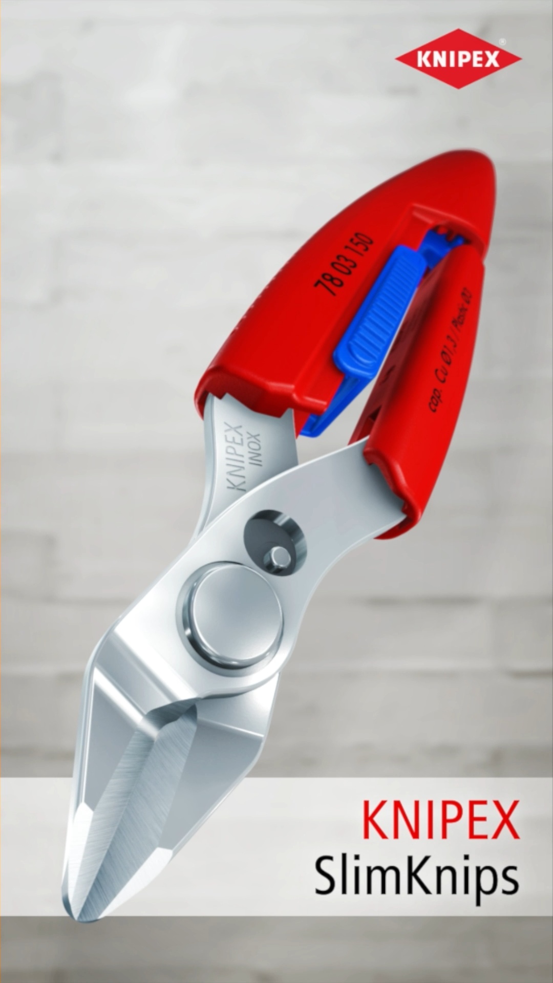 The new electronics pliers for cutting and tensioning work in extremely tight spaces – KNIPEX Slim Knips® 78 03 150 Whether you're trimming cable ties in control cabinets or cutting fine Cu and Al wire on circuit boards, the slim single-component handles provide excellent access and a clear view of the cutting point. The extremely sharp cutting edges without bevel deliver flush cuts without sharp protruding edges. And so you can not only cut, but also tension cable ties in hard-to-reach areas, these pliers feature a closing limiter that helps prevent accidental cutting. Slim Knips® – developed for cutting jobs where visibility and control matter. #knipex #tools #germantools #handtools #electronic #cableties #mechaniclife #garagetools