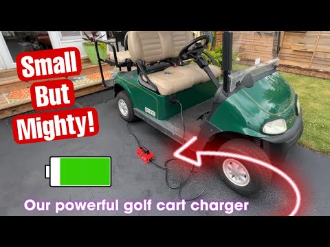 why we ditched our old charger for this 15 AMP 48 Volt Golf Cart Battery Charger for EZGO RXV & TXT