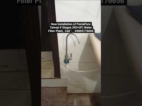 New Installation of PentaPure Taiwan 🇹🇼 9 Stages Ro Plant for Home - Best Water Filter in Pakistan
