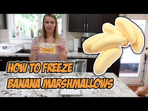 How to Freeze Dry Banana Marshmallows
