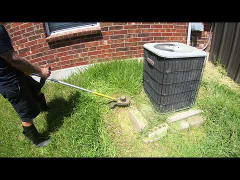 4K SATISFYING yard cut for FREE, ALL ELECTRIC equipment with DRONE footage