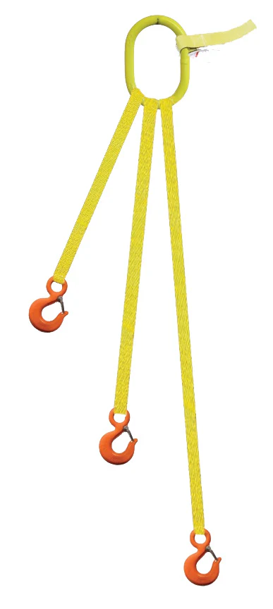 3 Legged Tool Lifting Web Sling, Snap Hooks – Dakota Riggers & Tool Supply, Inc.