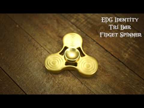 EDC IDENTITY TRI BAR FIDGET SPINNER