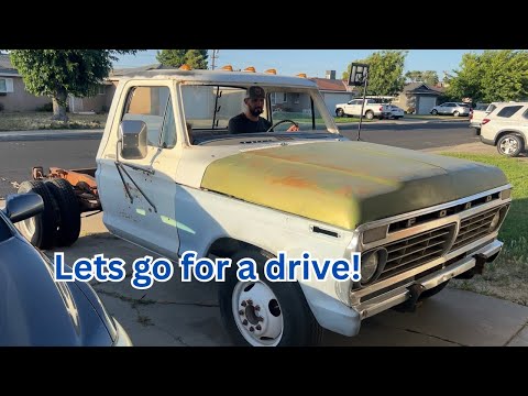 1974 F350-First test drive!