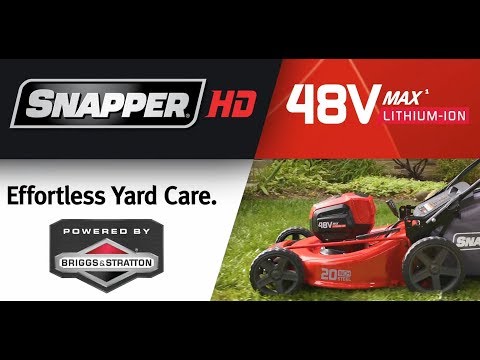Snapper HD 48V Max* Cordless Electric Lawn Mower