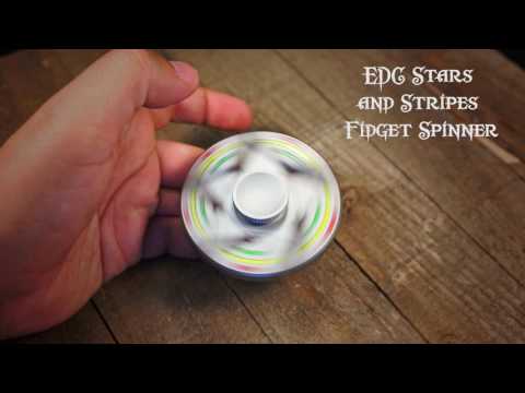 EDC STARS AND STRIPES FIDGET SPINNER