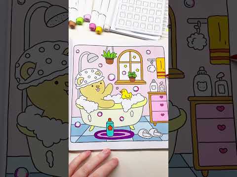 ASMR COLOR WITH ME ft. Vivi Tinta #colorwithme #coloring #coloringbook #coloringpages #asmrcoloring