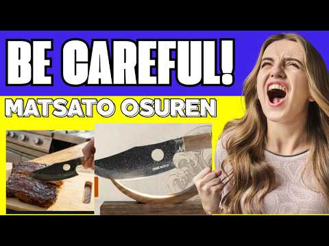🪵 Matsato Osuren Chef Knife Reviews - is  Matsato Osuren Legit? 🔪 Honest Opinion After Testing!