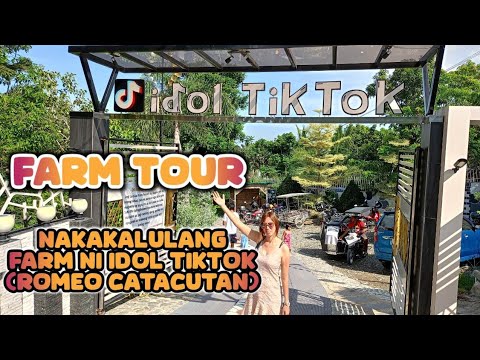 NAKAKALULANG FARM NI IDOL TIKTOK ROMEO CATACUTAN GRABE SA LAKI AT LAWAK NITO ANG DAMING TAO