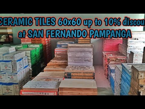 MURANG TILES 60x60 UP TO  to 10%discount  KITCHEN SINK & BATHROOMS ACCESSORIES SAN FERNANDO PAMPANGA