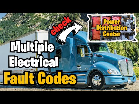 Multiple electrical fault codes on your semi truck? - Check this component