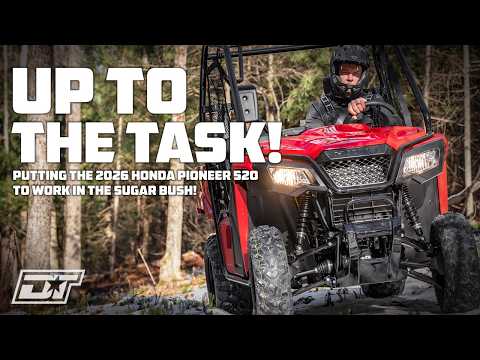 Ready to Work | 2026 Honda Pioneer 520 UTV Test Ride